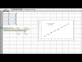 Using LINEST in Excel