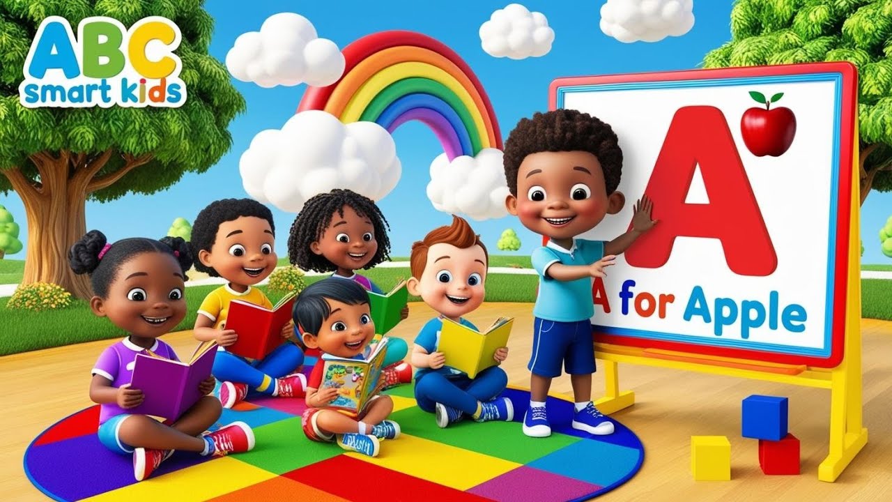 ABC Phonics Song - Toddler Learning Video Songs, Phonics Song , A for ...