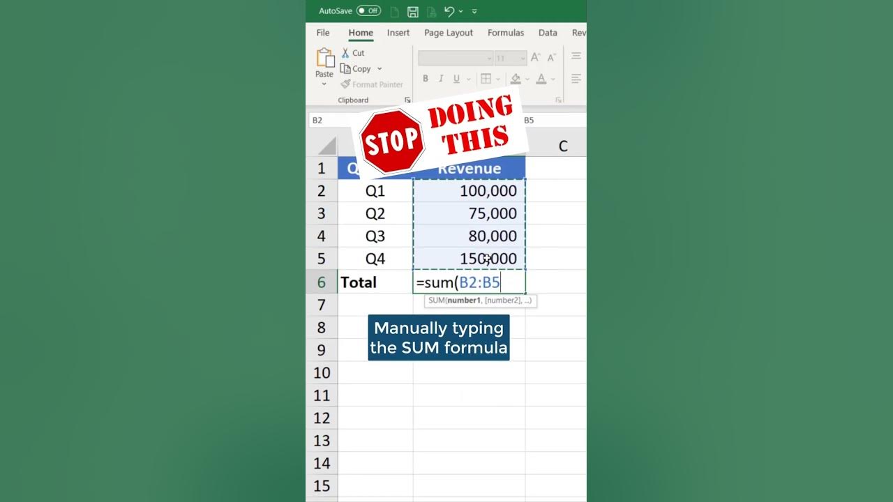 AutoSum Shortcut In excel YouTube autosum-shortcut-in-excel-youtube
