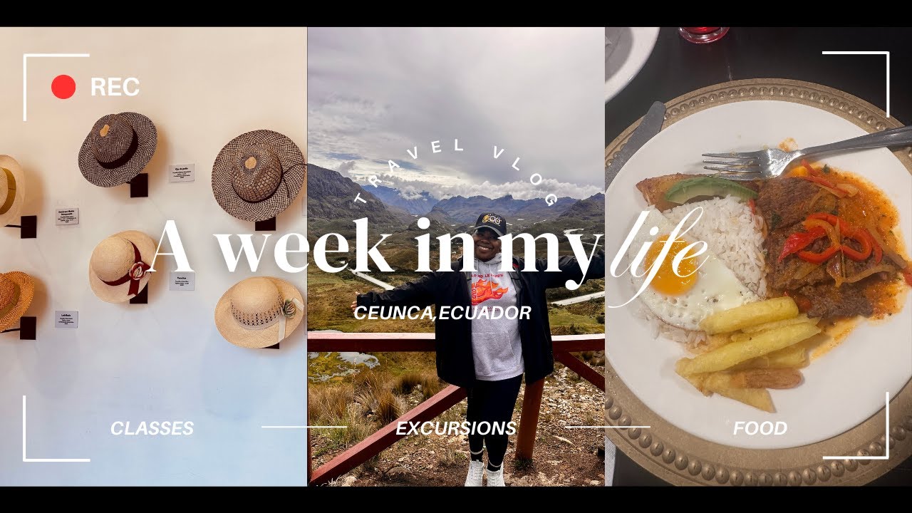 STUDY ABROAD S3! my second week in Cuenca, Ecuador🌸Classes+ Ceramics ...