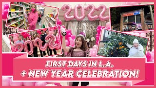 BACK IN LA FOR NEW YEAR'S! 2022 LA UPDATES! | Small Laude