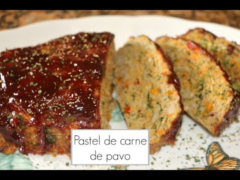 Pastel de carne de pavo |Meatloaf| Rapido y facil| Ros Emely