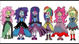 Mlp Zombies vs Princeses Custom- Easy paper craft book you can make using simple things