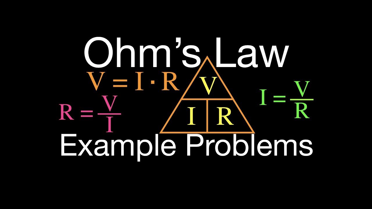 Ohm'S Law, Example Problems - Youtube