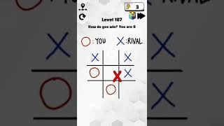 Brain hack game | level 107 | Ans - tap on both box in once