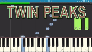 Twin Peaks Theme - Opening - Piano Cover / Tutorial Resimi