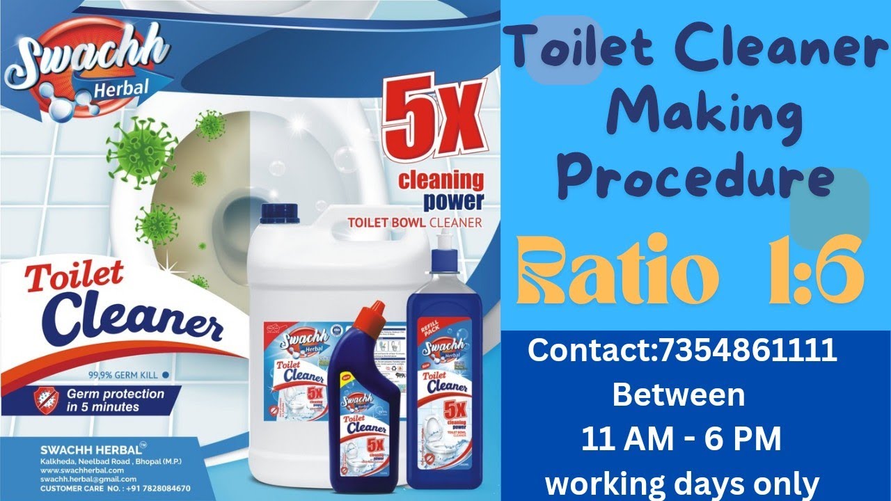 Toilet Cleaner Making Procedure 1:6