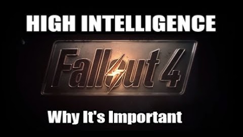 High Intelligence in Fallout 4