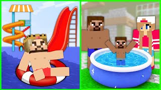 ZENGİN TATİL VS FAKİR TATİL! 😱 - Minecraft