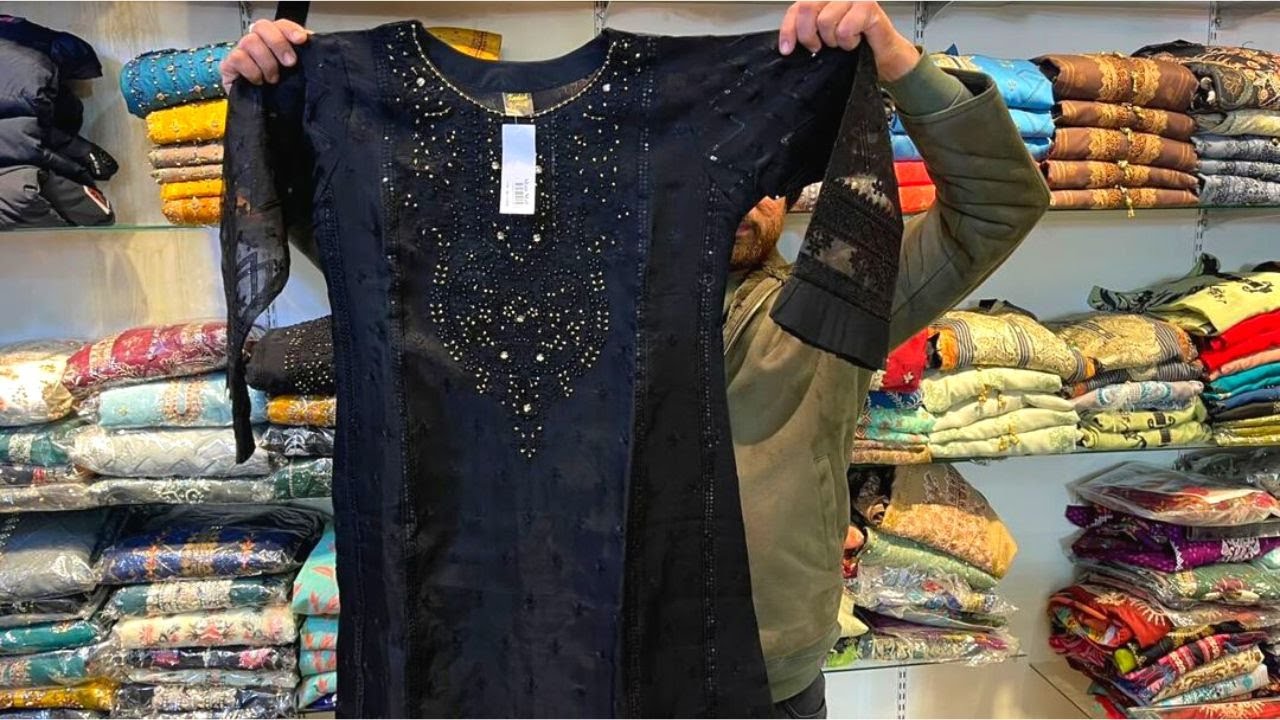 Ladies Readymade Dresses Market In Rawalpindi Fancy Partywear Dresses Bin Saeed Winter 2023
