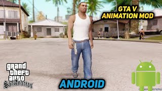 Gta V Anim Mod | Gta 5 Animation For Gta Sa | Gta Sa Animation | Gta Sa  Android | Gta Sa Mods - YouTube