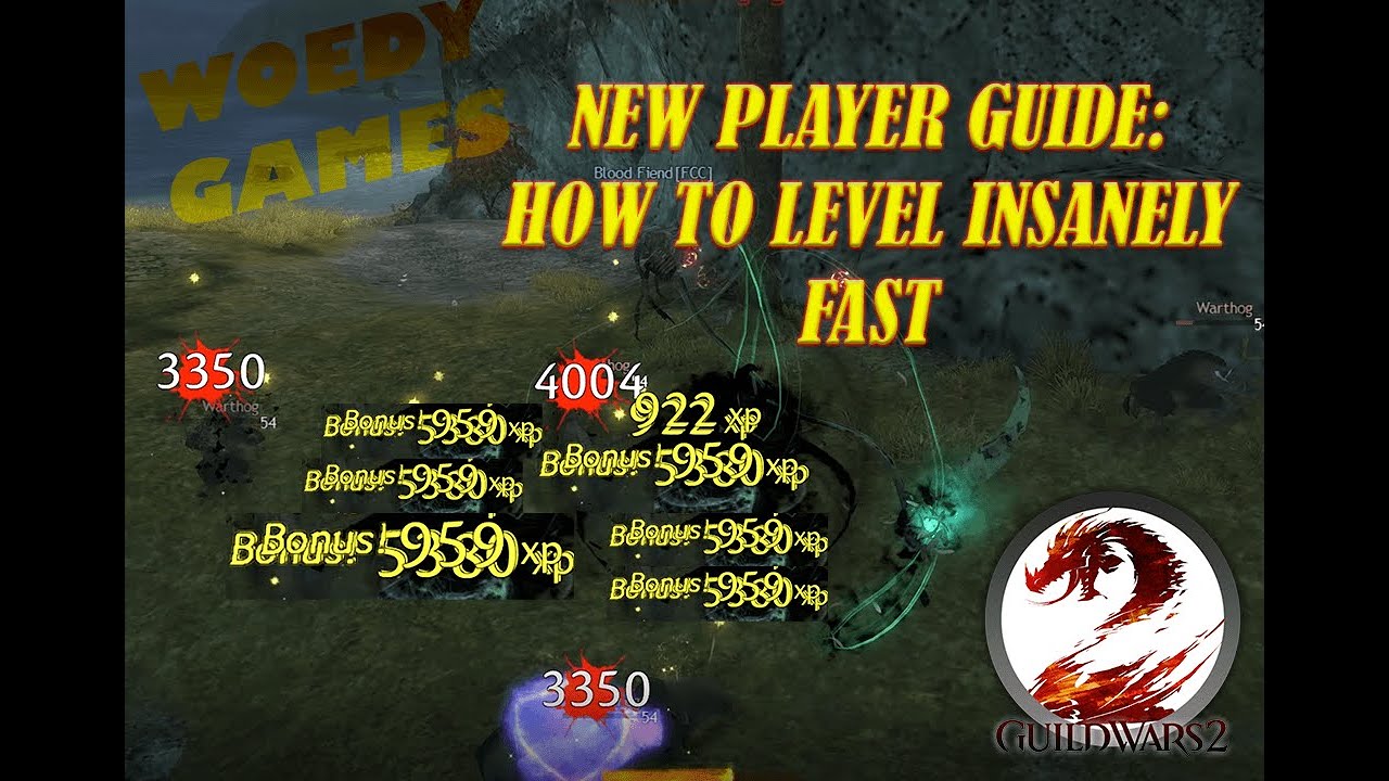 Guild Wars 2 New Player Guide How to Level INSANELY Fast! YouTube