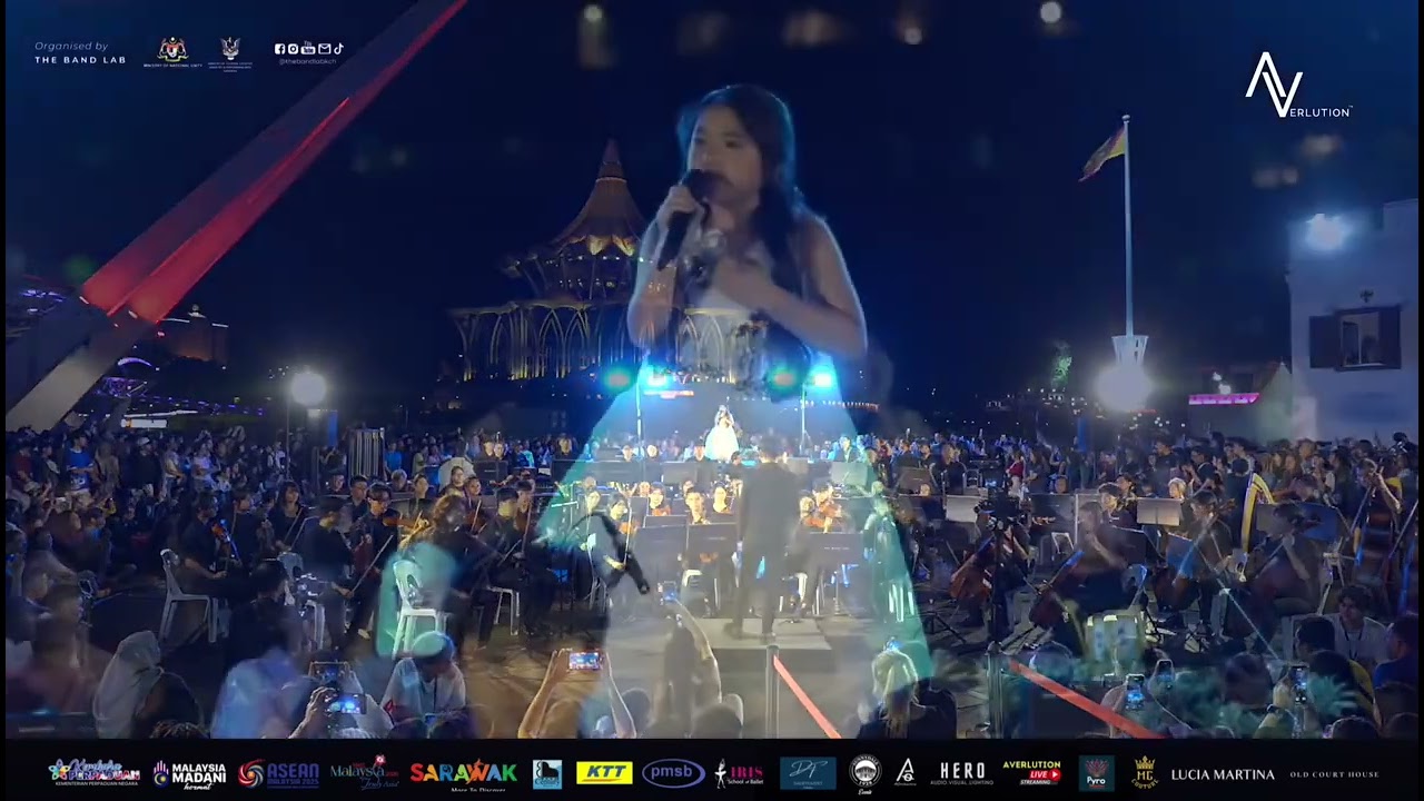 Taylor Louise sings “Part of Your World” | The Band Lab Live | Kuching Sarawak |Malaysia |