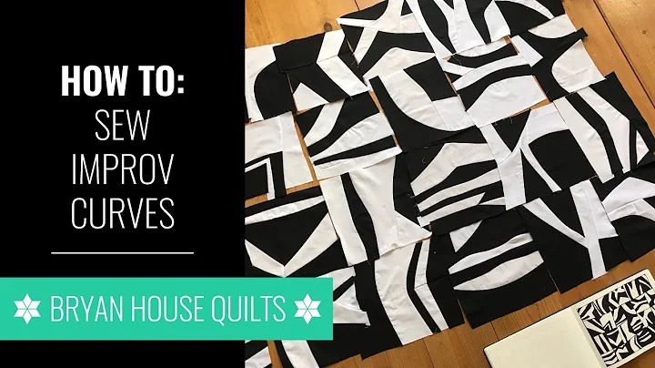 How to sew improv curves, with Rebecca Bryan