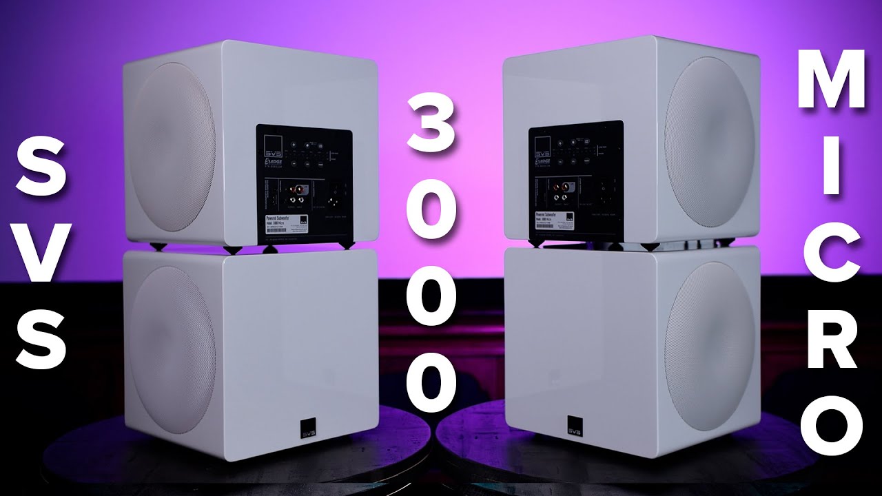 Four SVS 3000 Micro Subwoofers - Are They ENOUGH? - YouTube
