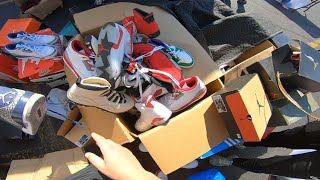 SPENDING OVER $1000 ON SNEAKERS AT THE FLEA MARKET