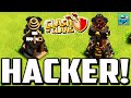 We found a hacker in clash of clans 