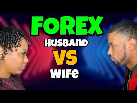 FOREX CHALLENGE HUSBAND VS WIFE | FOREX TRADING LIVE