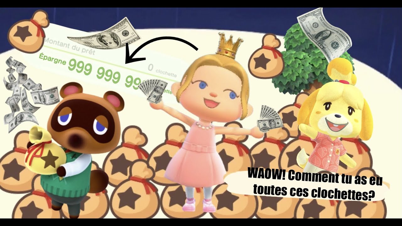 COMMENT DEVENIR RICHE RAPIDEMENT DANS ANIMAL CROSSING? 🤑💸 - YouTube