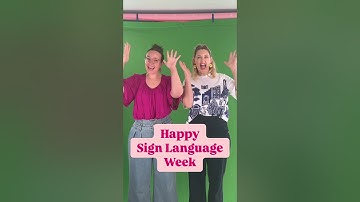 Happy NZ Sign Language Week ❤️🤟 Check out our awesome NZSL Sign and Sing videos 🎶 #nzsl #shorts