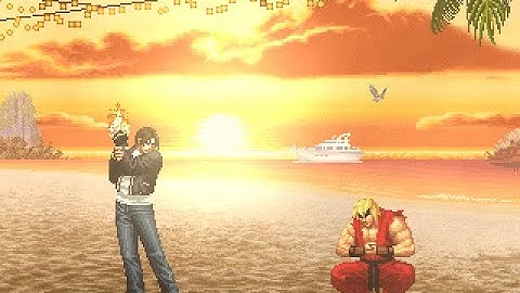 [KOF MUGEN] Kyo Kusanagi vs Ken Masters