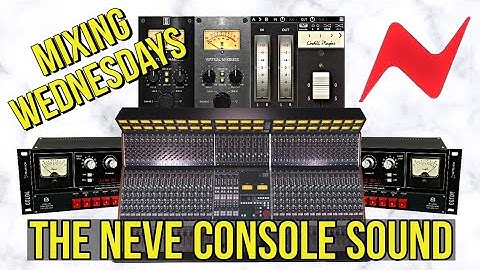NEVE CONSOLE EMULATION PLUGINS .. Do they actually have that 