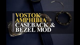 Vostok Amphibia 170 Caseback Bezel Mod