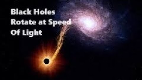 Can Black Holes Rotate At The Speed Of Light