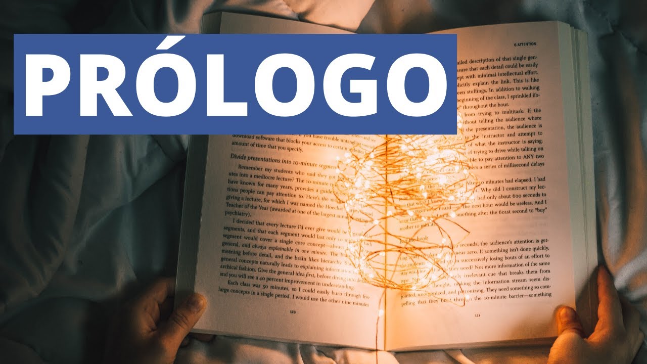 What is a PROLOGUE and what are its characteristics? Parts, functions and  examples - YouTube
