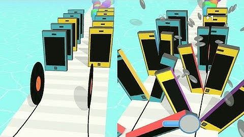 Twin Slicer! all levels walkthrough Android iOS New Max Level gameplay