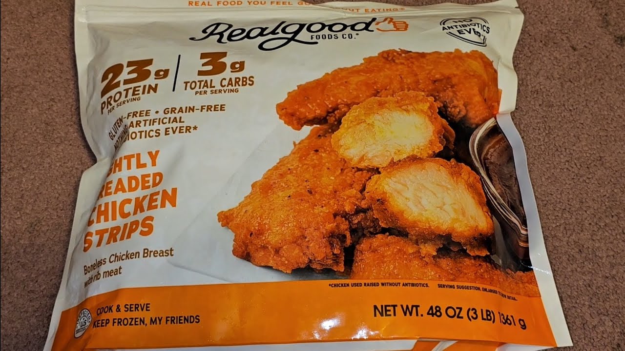Costco Sale Item Review Realgood Foods Co. Lightly Breaded Chicken