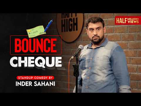 Bounce Cheque Standup Comedy By Inder Sahani| Ab Hai Apki Bari #comedy #funny #indersahani