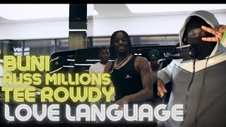 IT'S JUST TOO LIT!! | Russ Millions x Buni x Tee Rowdy - Love Language (Official Video) [REACTION]