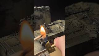 1208mtlb60 weapon carrier and a small wooden stick are placed together?#miniaturemodels #diorama