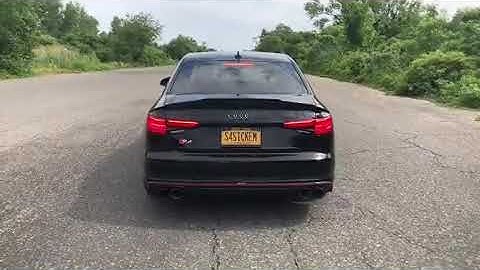2019 Audi S4 B9 w/ ARMYTRIX De-Catted Full Exhaust, Launch Control sound!