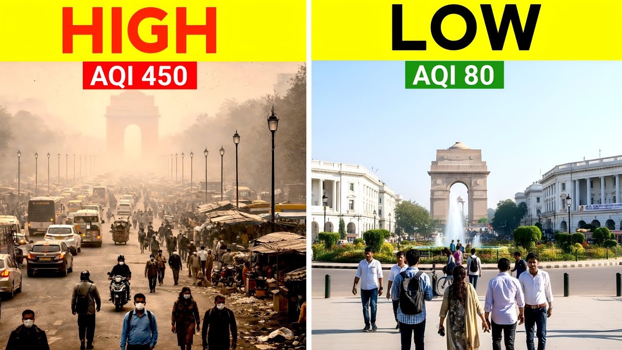 Delhi Air Quality AQI Rapidly Increase 