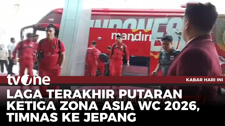 Timnas Indonesia Bertolak ke Jepang, Patrick Kluivert Bawa 30 Pemain | Kabar Hari Ini tvOne
