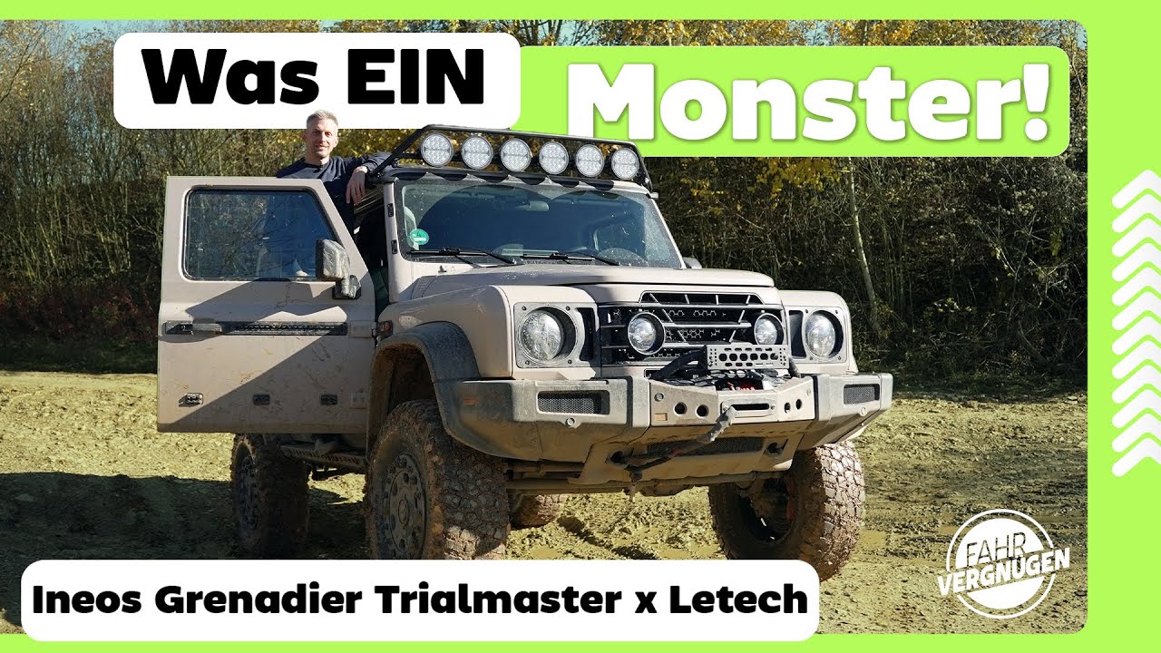 Ineos Grenadier Trialmaster x Letech: Was Letech aus dem Grenadier macht, ist verrückt! // Vorfahrt