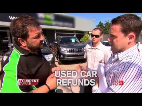 A CURRENT AFFAIR - Tonight - Used Car Refunds