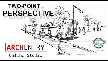 Two point Perspective - A bus