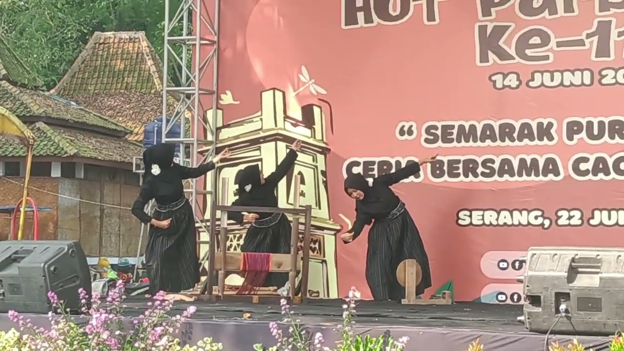 Tari tenun baduy | #baduy #banten #purbakala