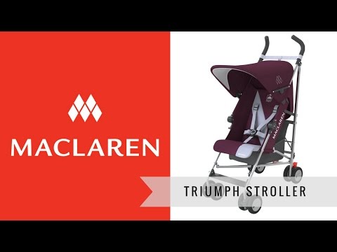 maclaren triumph stroller weight