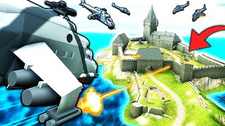 WW3 CASTLE SIEGE in Ravenfield COLD WAR