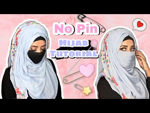 NO PIN / PIN LESS Hijab Style with #NIQAB Challenge | #Hijabstyle | Be you and Beauty