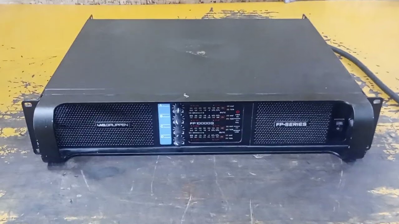 4ch パワーアンプ LAB.GRUPPEN ラブグルッペン FP10000Q 通電しない