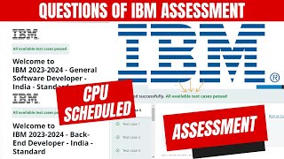 IBM Coding Questions With Solutions HackerRank | IBM Software Developer | IBM Back-End Developer