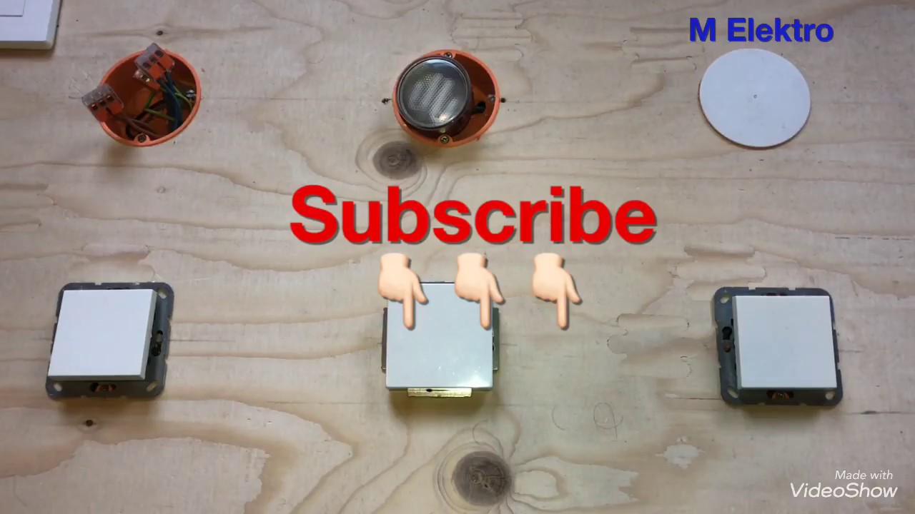 طریقه وصل کردن سویچ صلیبی با دو سویچ مبدل (فعال کردن یک‌ گروپ از سه محل)