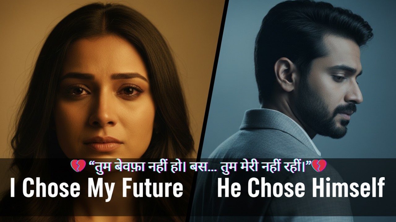 💔 “तुम बेवफ़ा नहीं हो। बस… तुम मेरी नहीं रहीं।”💔 Emotional Heart Touching  story