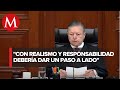 Presidencia de José Luis Vargas en Tribunal Electoral “ya no es viable”, dice Arturo Zaldívar