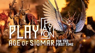 Play on Live Stream. Playing Age of Sigmar for the First time!